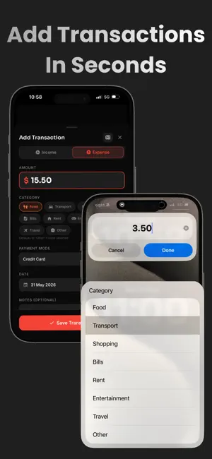 Expense Tracker - MoneeAI screenshot 2