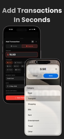 Expense Tracker - MoneeAI Screenshot 2 of 4