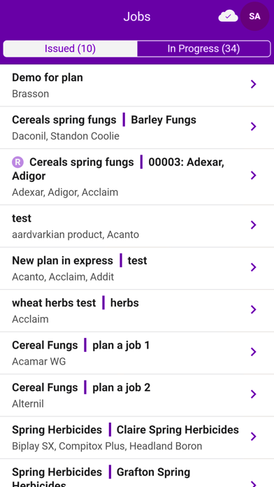 App screenshot