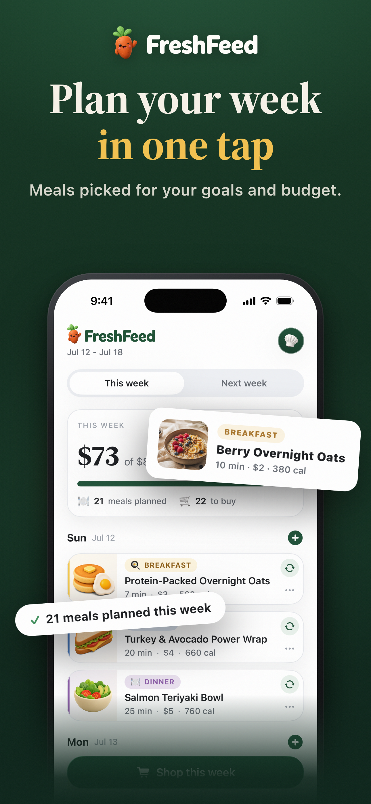 FreshFeed: Recipes & Meals screenshot 5