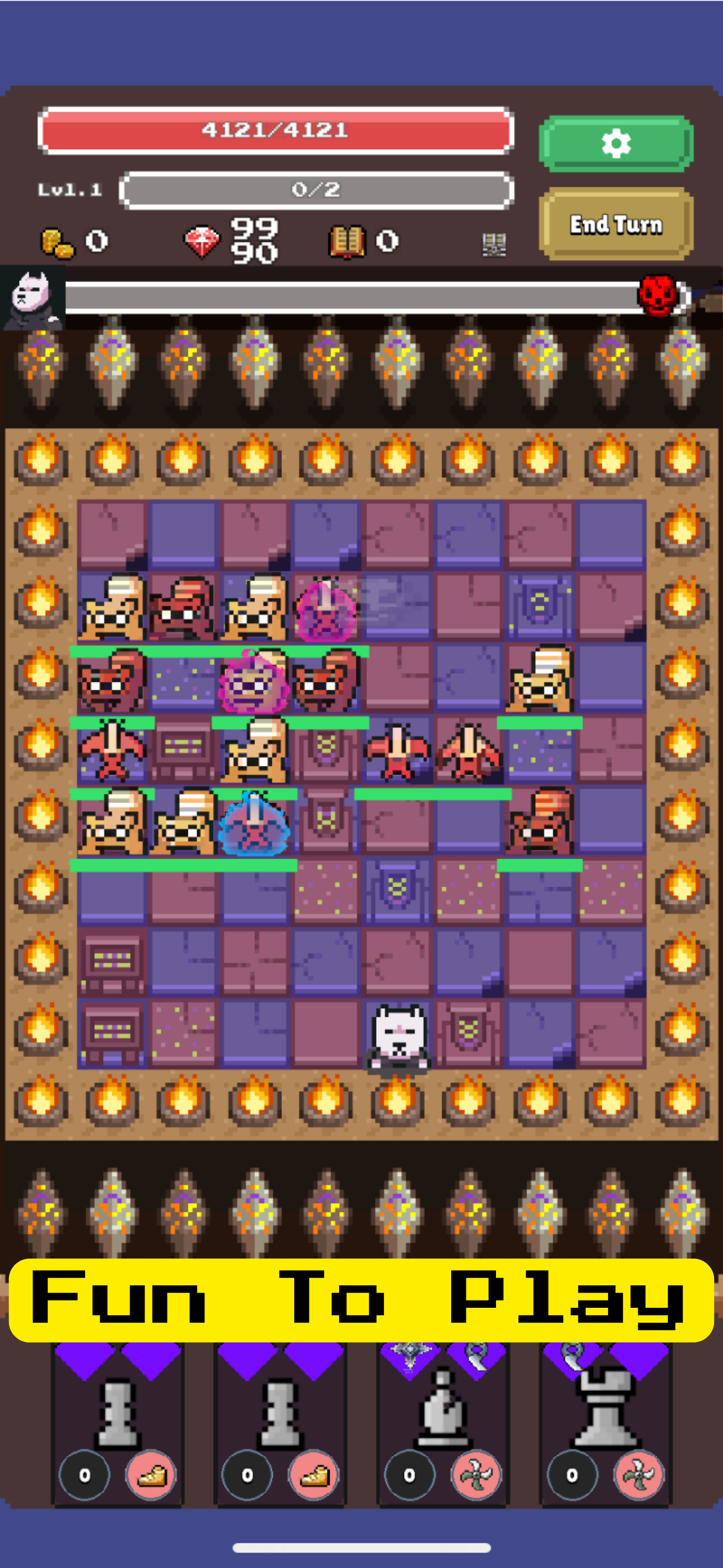 Ninja Chess : Unique Pixel RPG