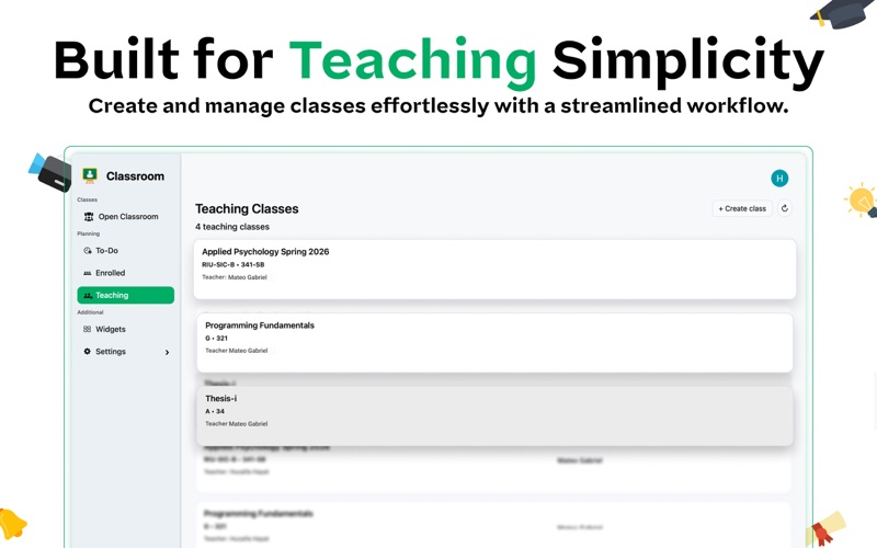 Assistant For Classroom iPhone screenshot