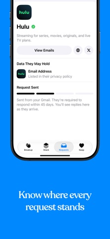 Breakup: Delete Your Data Screenshot 4 of 6