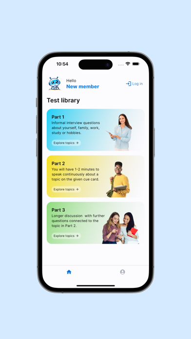 IELTS Speaking - ZIELTS Screenshot