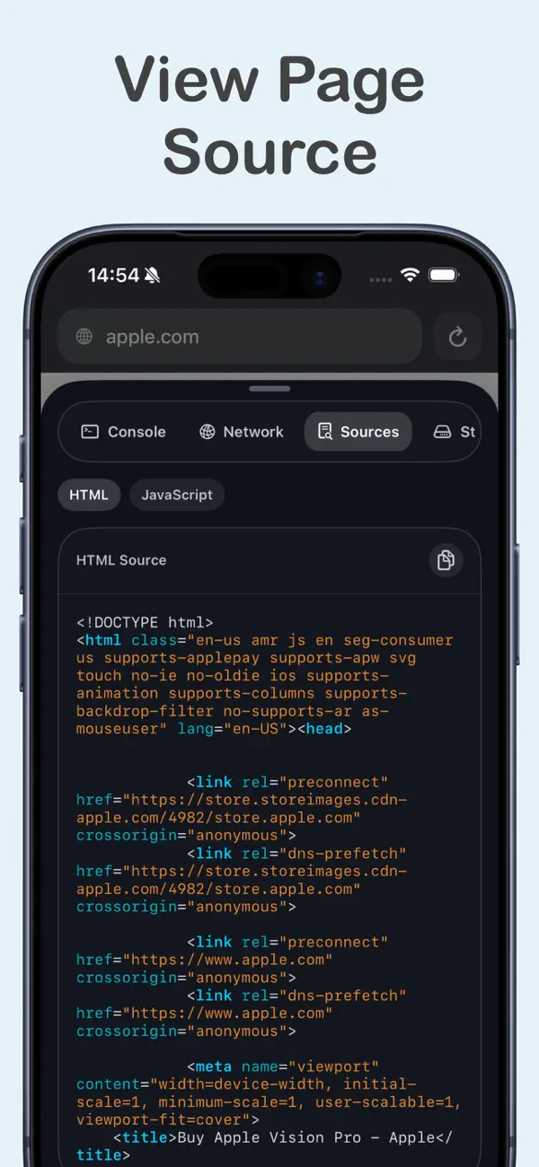 #5. DevInspect Browser (iOS) Bởi: Cederic Schmid