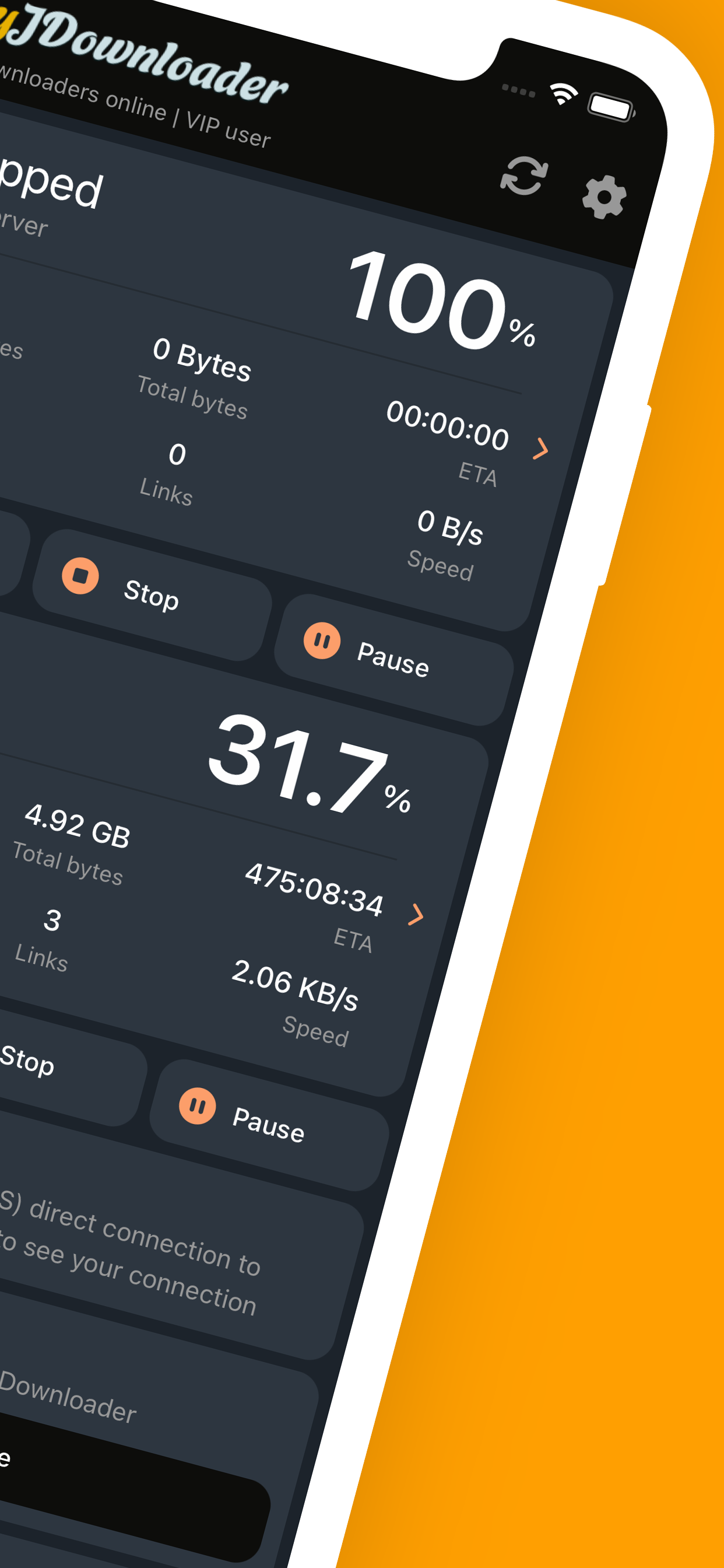 MyJDownloader Remote