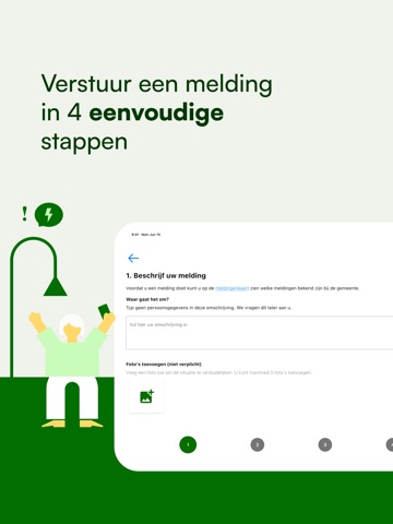 Zo Gemeld iPad screenshot 2