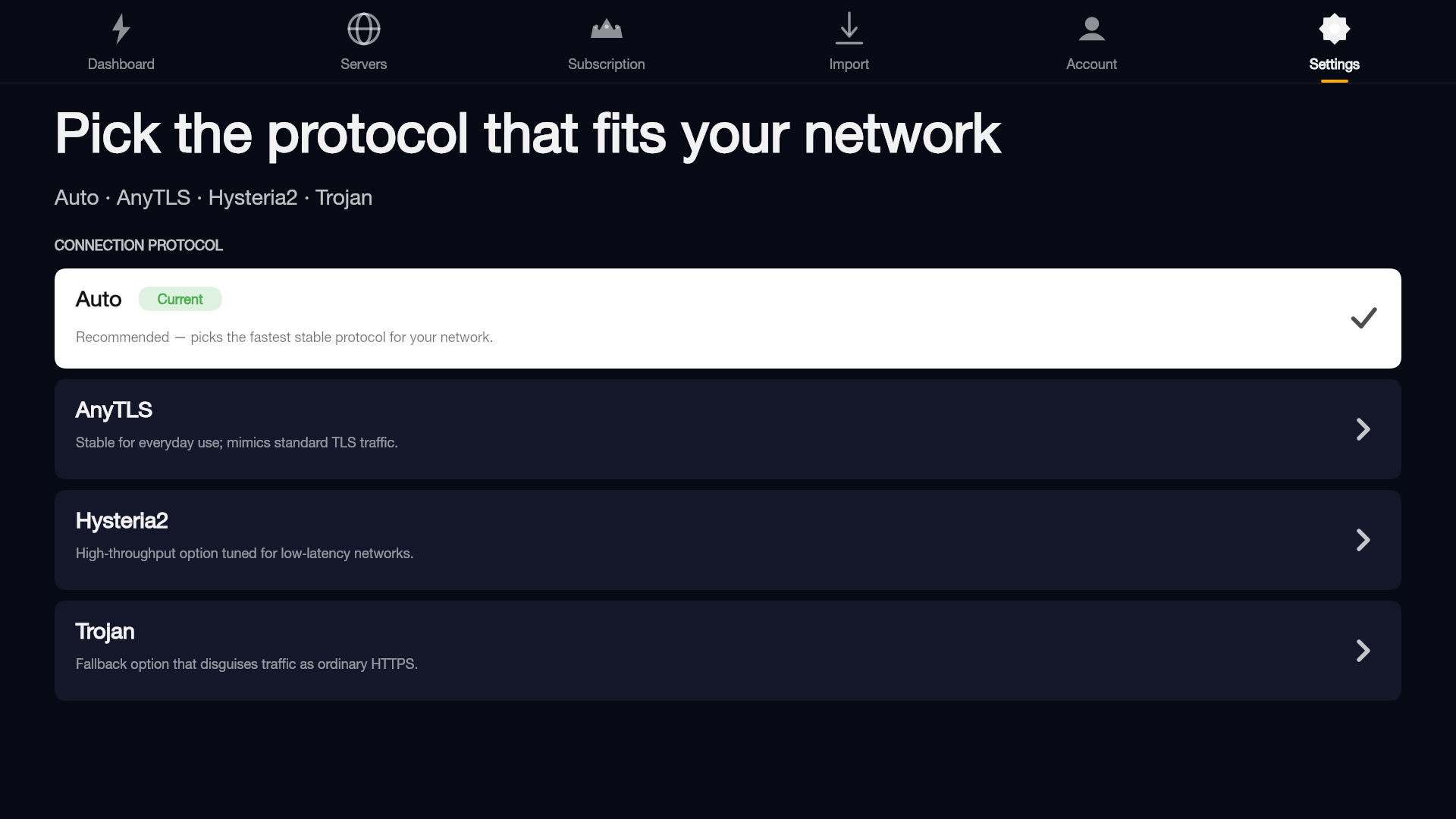 FreeGuard VPN: AI Stream Game
