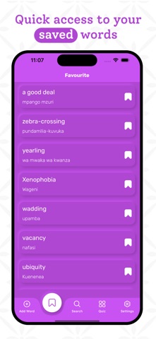 Swahili | Swahili Dictionary iPhone screenshot