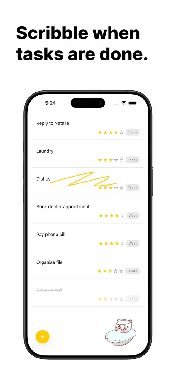 #4. Scribble Task (iOS) 게시자: shantanu chandel