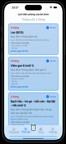 M-Baby: Chăm sóc em bé screenshot