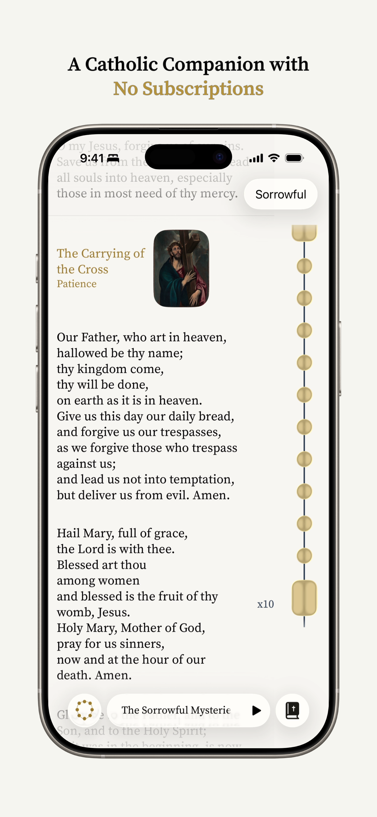 Ave Maria: Rosary screenshot 3