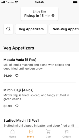 Nags Kitchen iPhone screenshot 2 - Food & Drink app