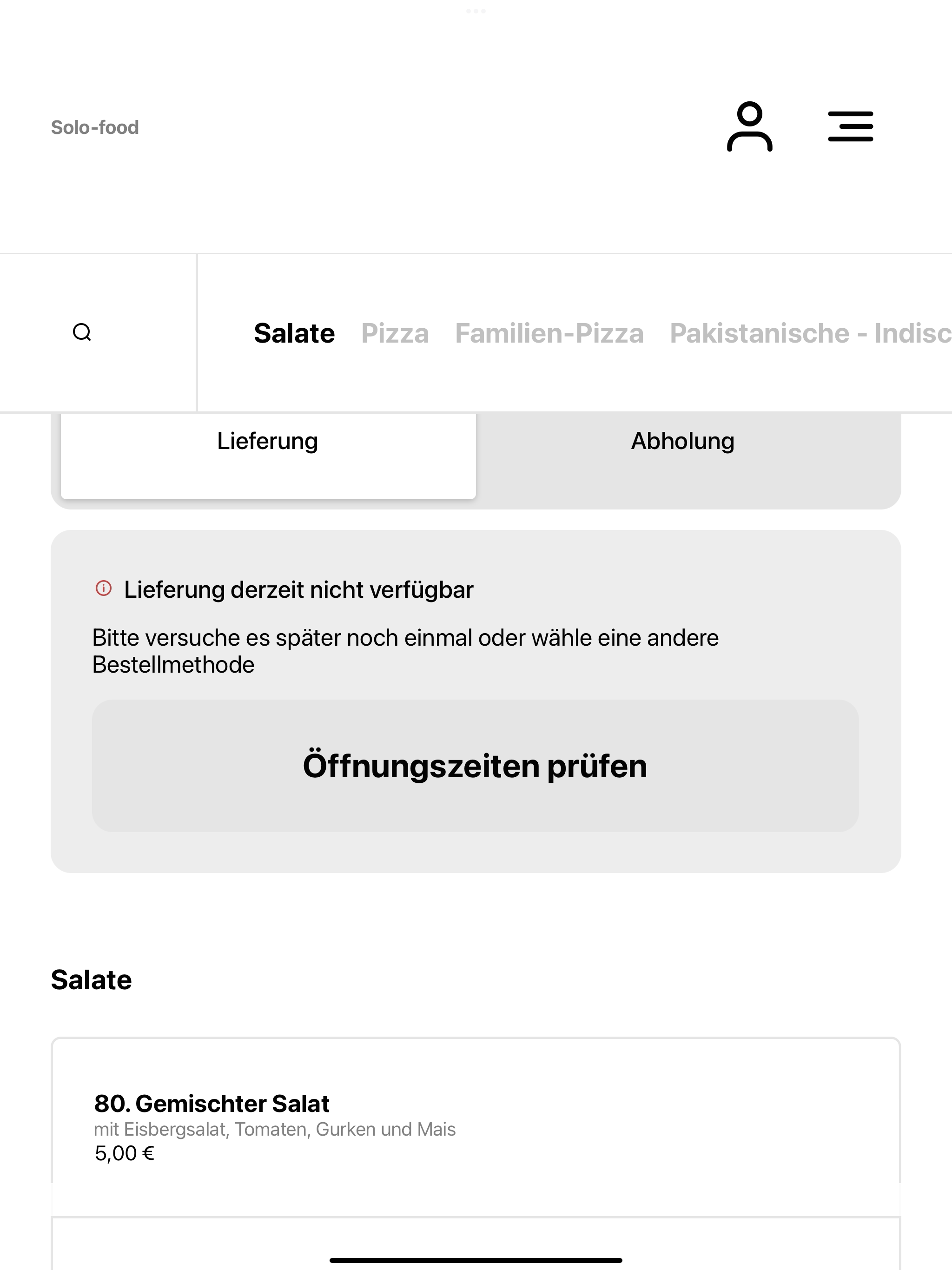 Solo-food screenshot 7