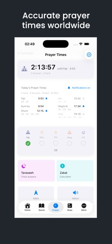 Safa: Prayer Times & Quran screenshot
