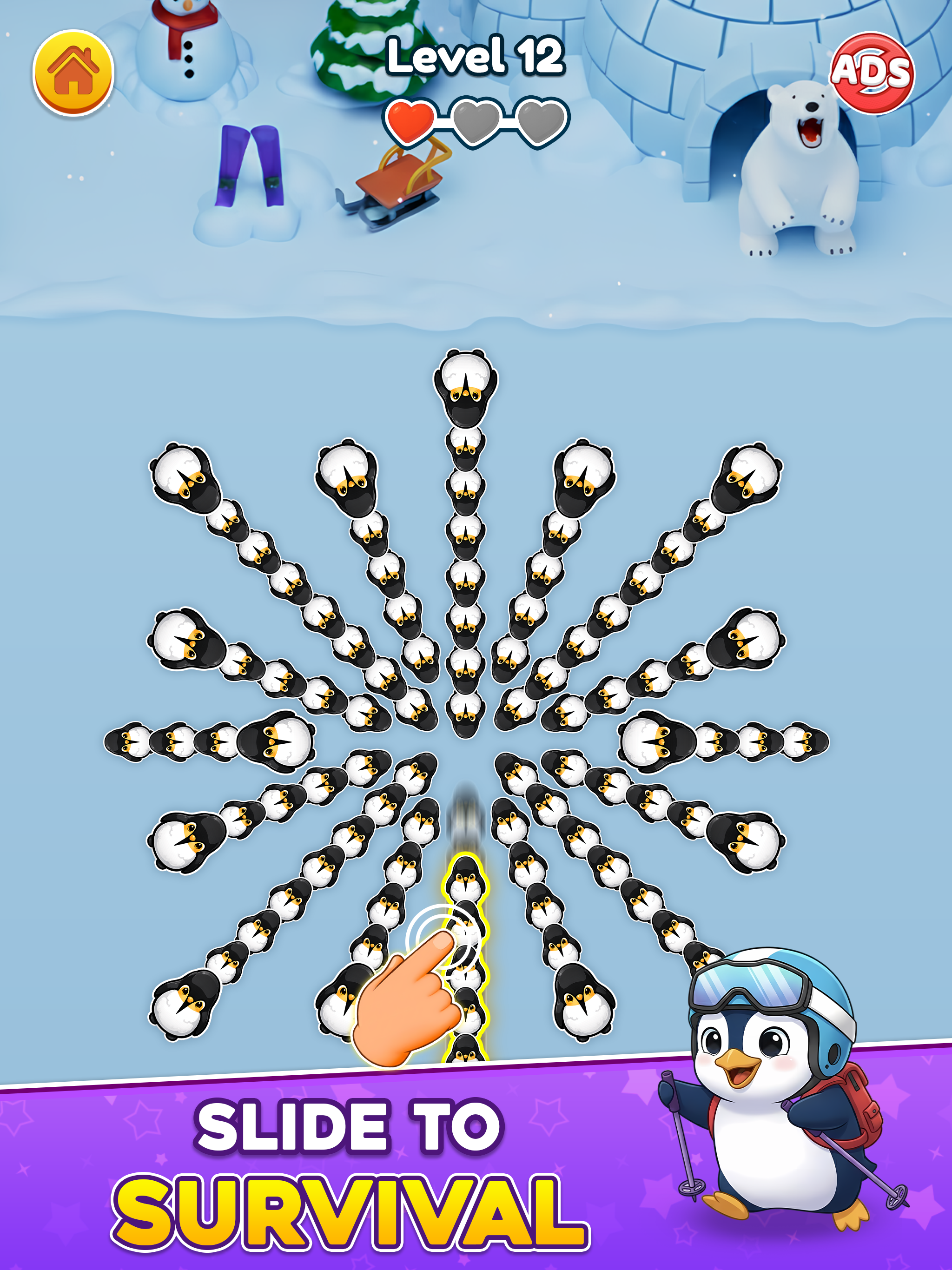 Tap Away Arrows: Escape Puzzle