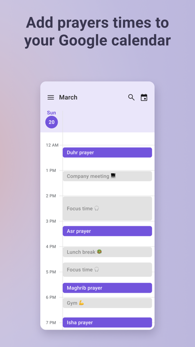 Fajr: Fajr Alarm, Prayer Times Screenshot
