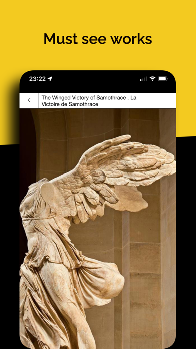 Louvre Museum Audio Guide Screenshot
