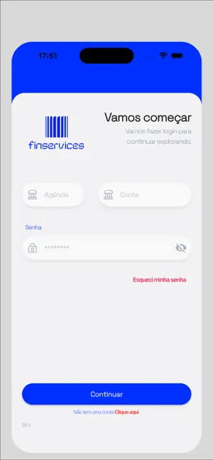 Finservices screenshot 1