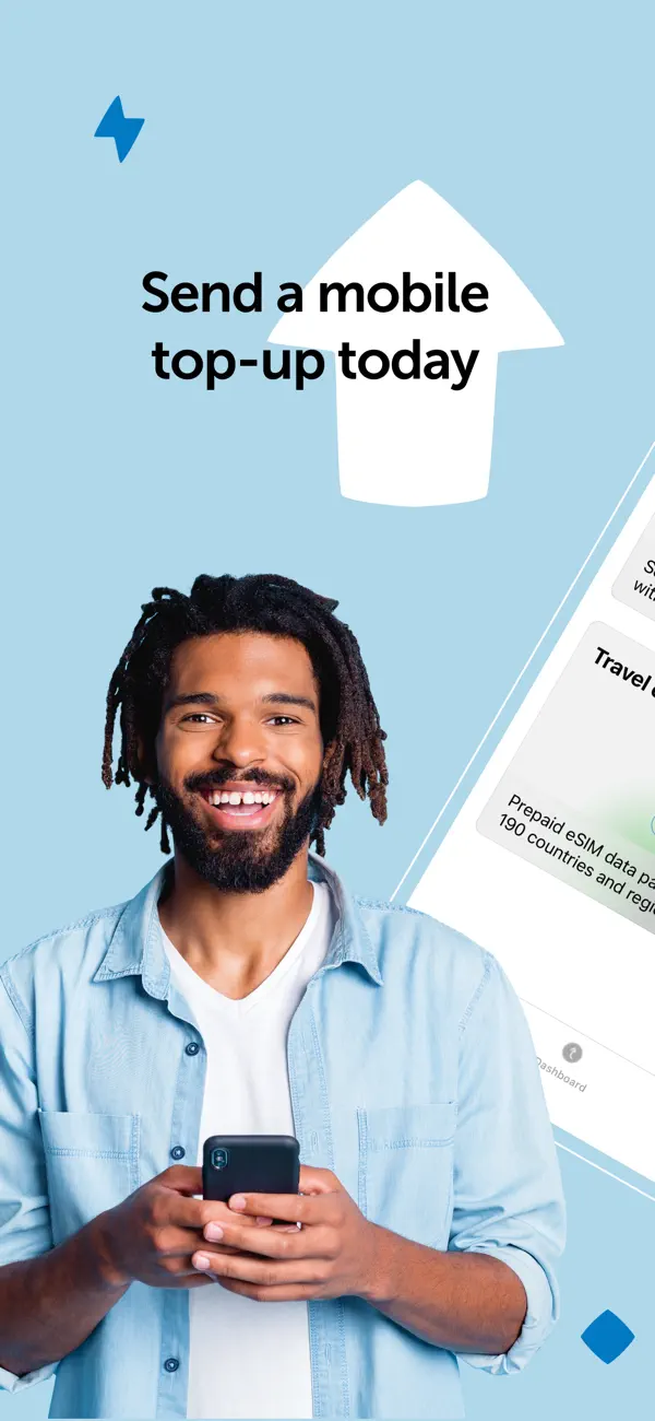 Screenshot #1 pour Topup.com - Easy mobile top up