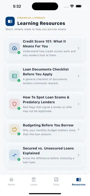 Pautang Peso: Cash Loan Calc iPhone screenshot 4