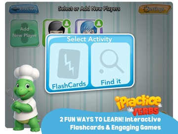 iPractice Verbs iPad screenshot
