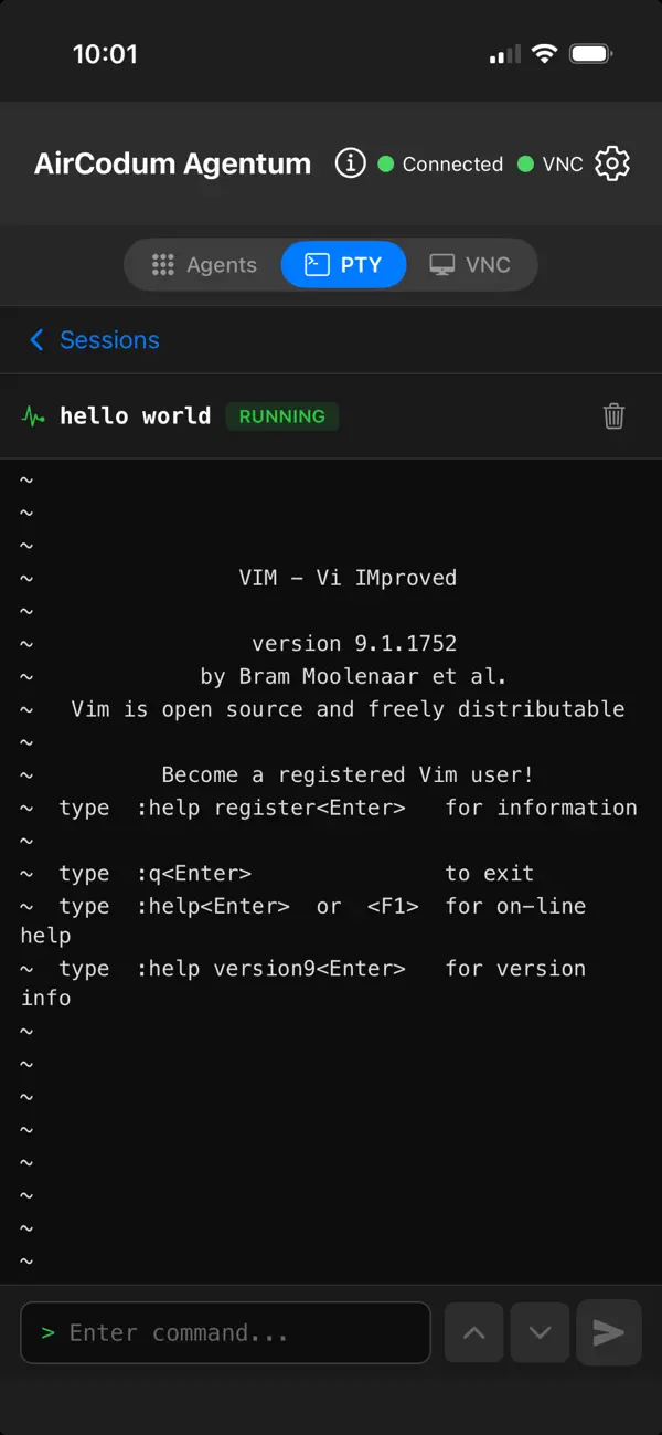 #1. AirCodum Agentum (iOS) โดย: Priyankar Kumar