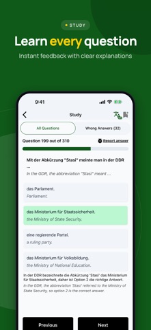 Einburgerungstest 2026 Screenshot 2 of 8