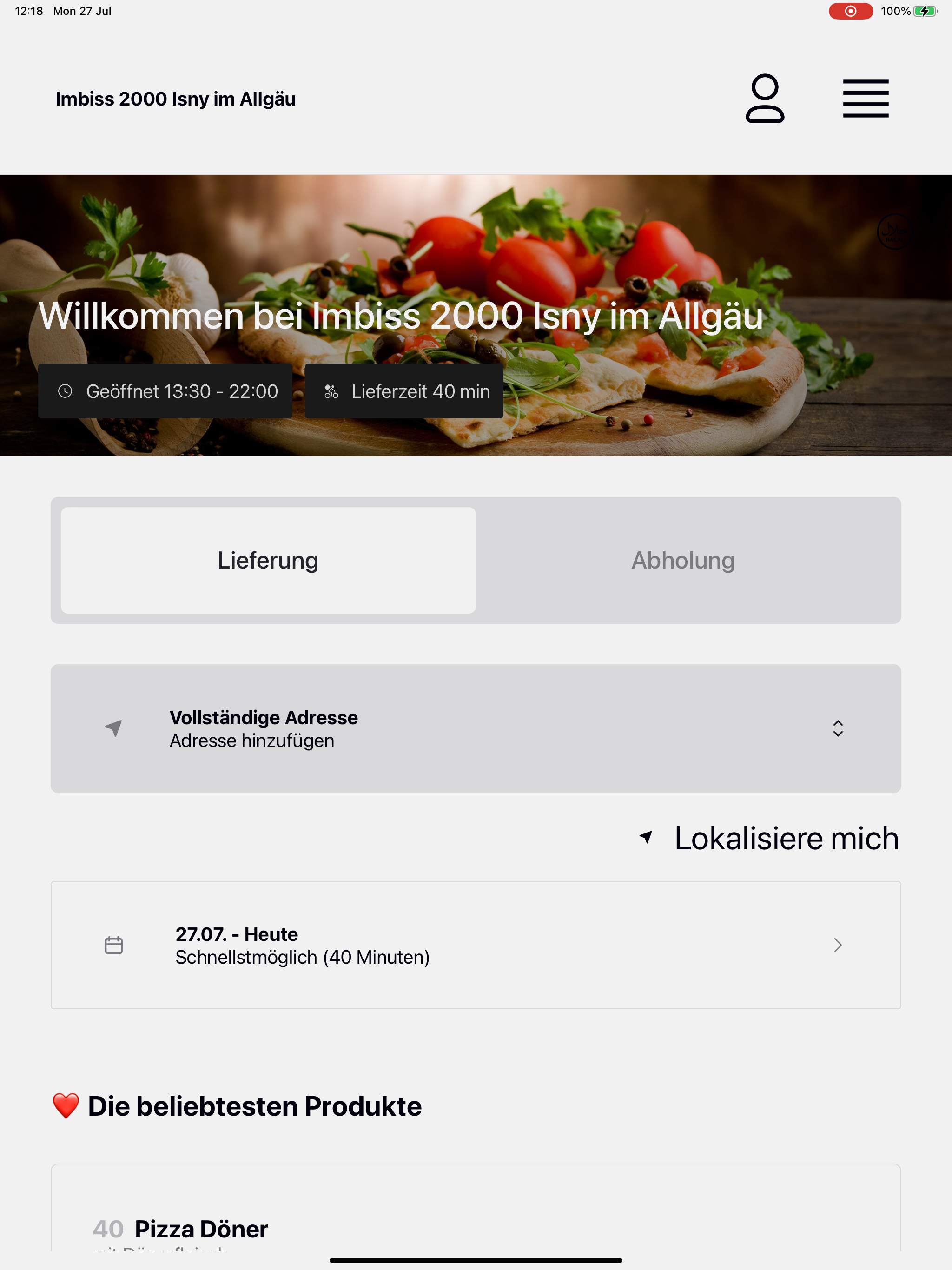 Imbiss 2000 Isny im Allgäu screenshot 14
