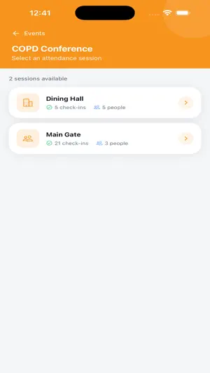 EventBuzz Checkins screenshot 3
