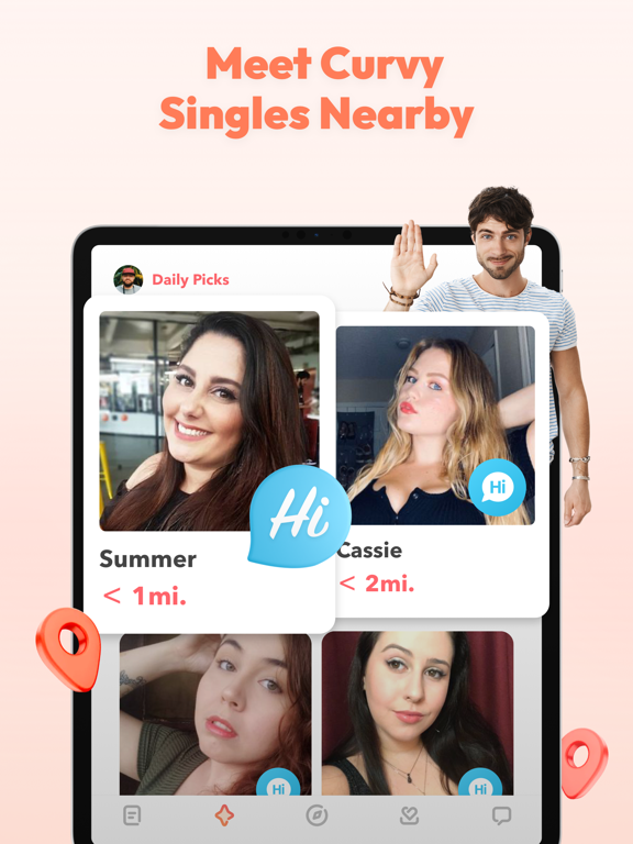 WooPlus - Body Positive Dating iPad screenshot 4 - Social Networking app