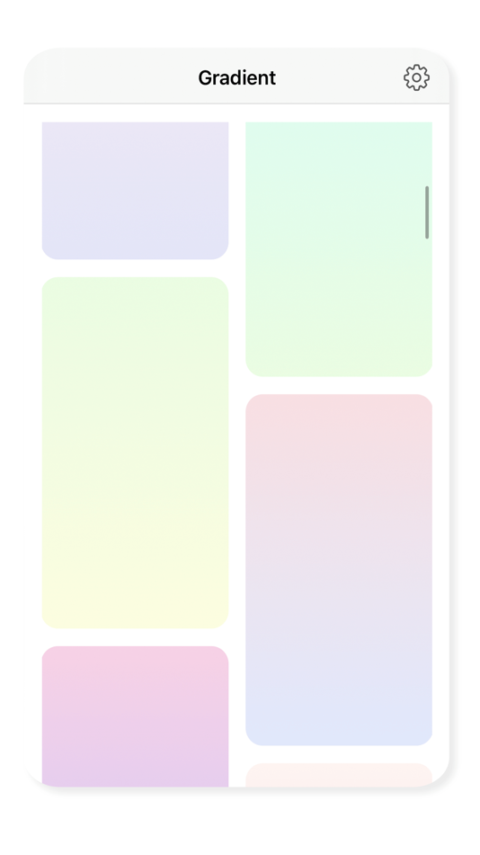 #1. Sky Gradient (iOS) Podle: 美珊 陈