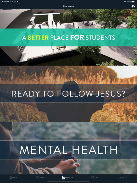 Journey Calloway iPad screenshot 2 - Lifestyle app