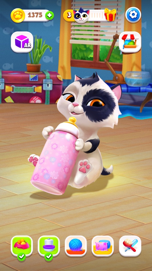 #2. My Cat – Virtual Pet Games (iOS) От: APPSYOULOVE LTD