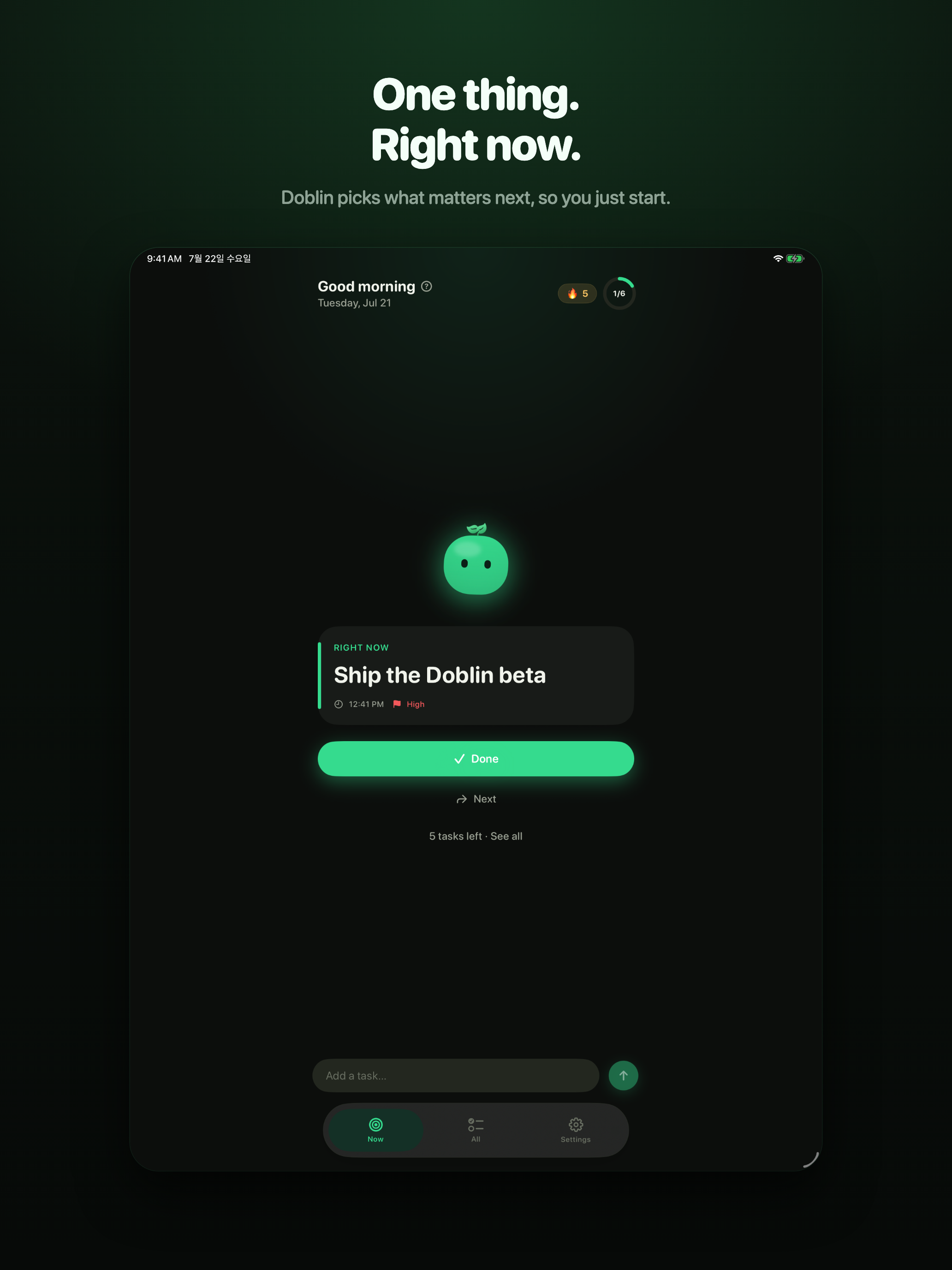 Doblin – To-Do List & Focus screenshot 5