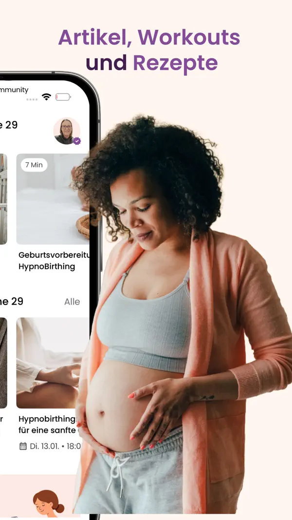 Schwangerschafts-App | keleya iPhone App Screenshot 5 – Medizin