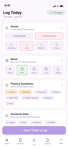 Period Pal - Cycle Tracker screenshot