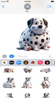 How to cancel & delete fat dalmatian stickers 4