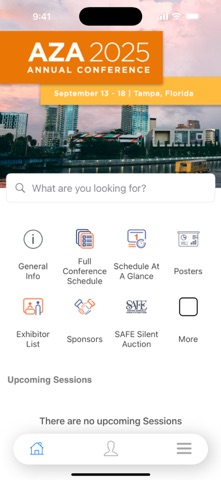 AZA Meetings and Conferences app screenshot