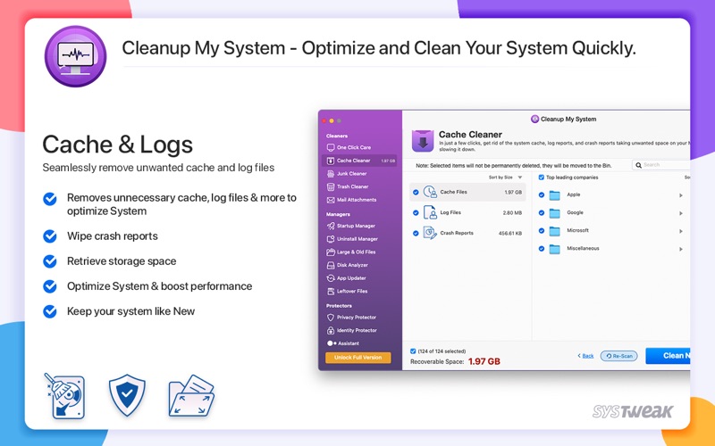 Screenshot #2 pour Cleanup My System