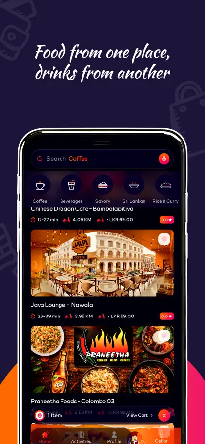 Captura 5 de 5 de TING – Food & Grocery Delivery