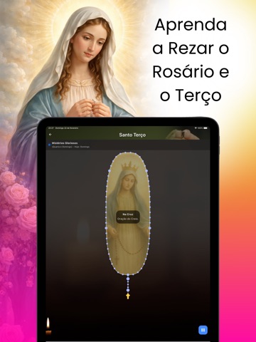 Bíblia Católica Terço Liturgia iPad screenshot