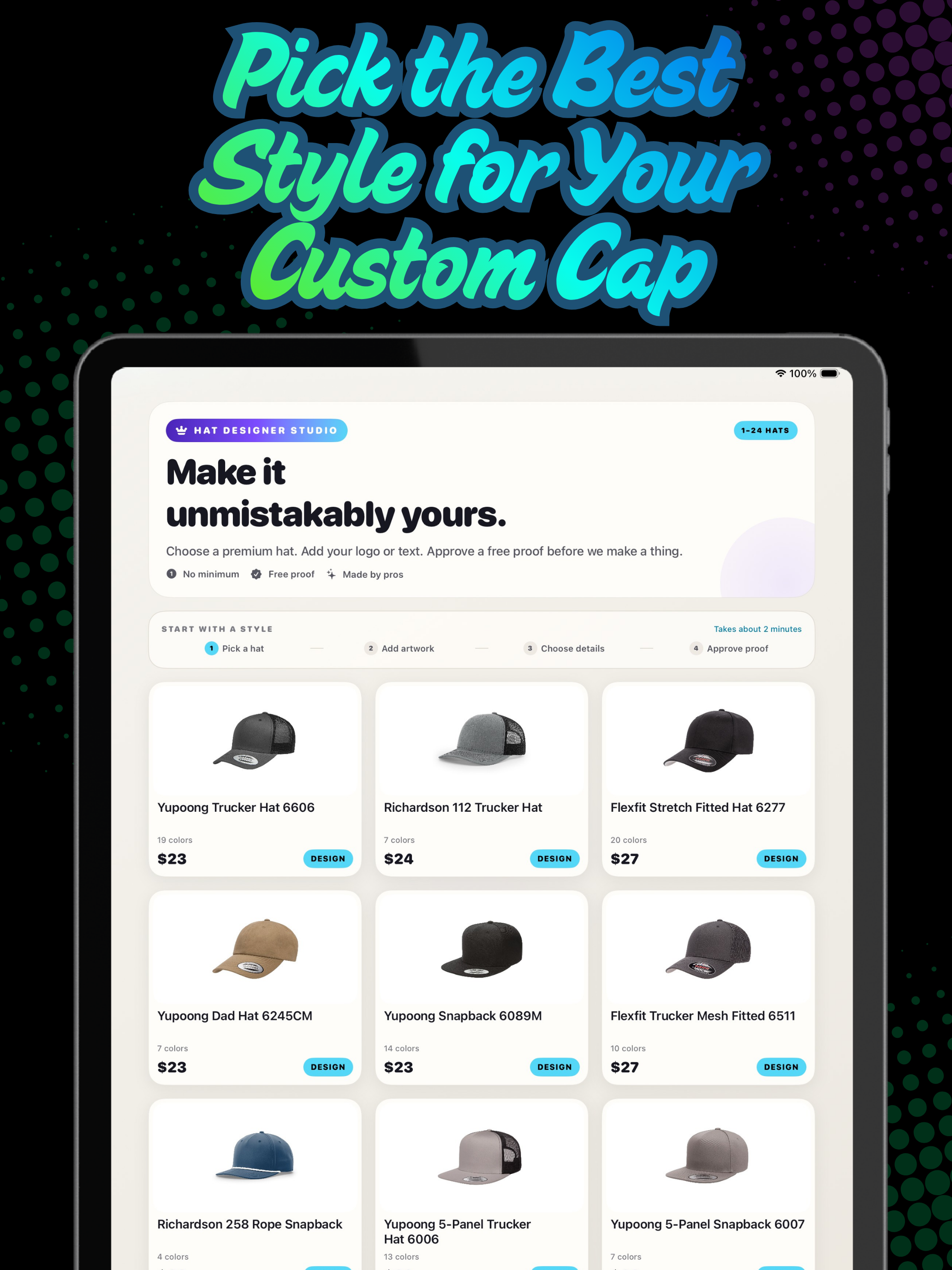 Hat Designer - Custom Hats screenshot 7