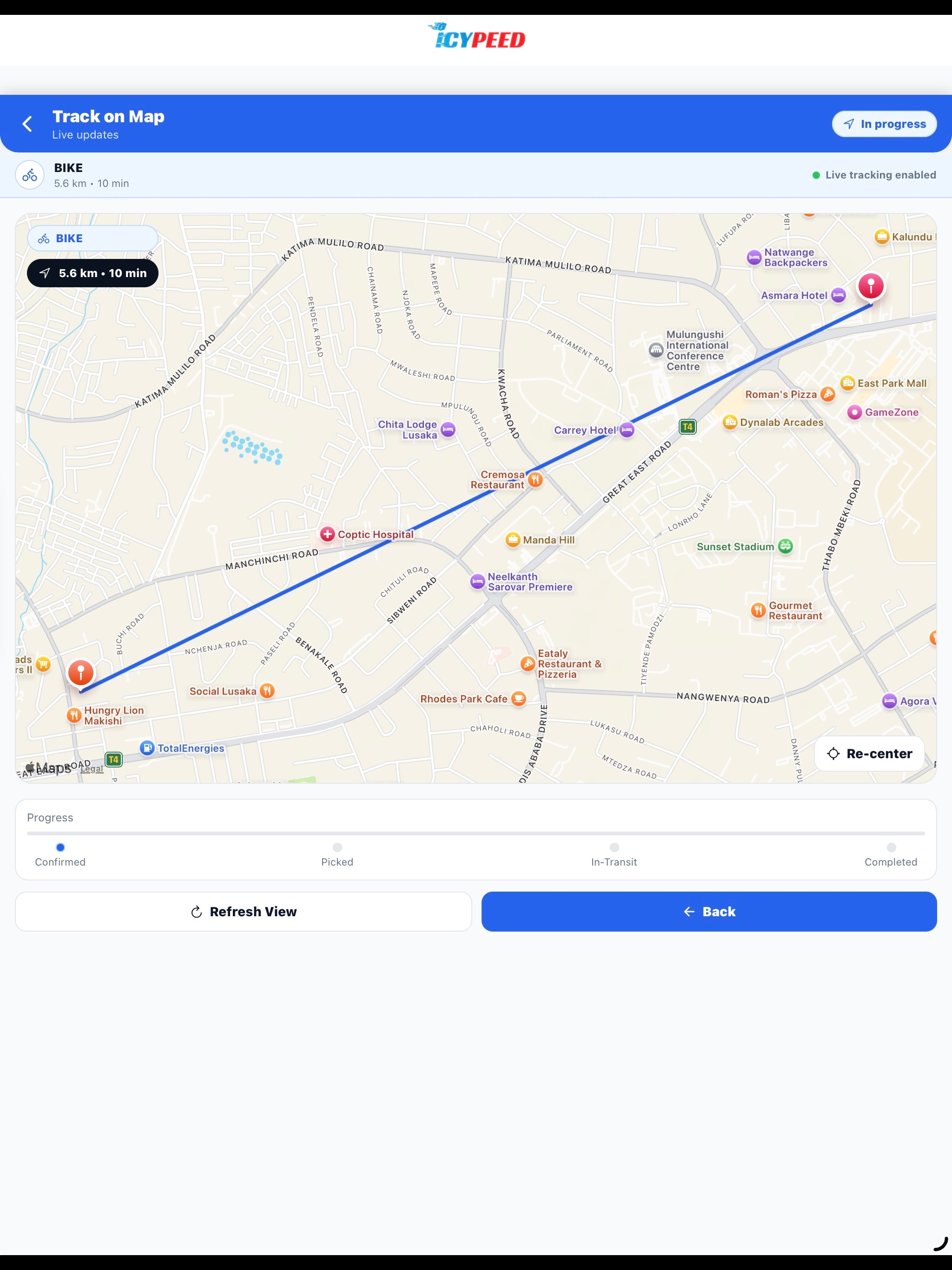 ICYPEED Logistics screenshot 17