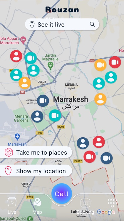 Rouzan - Live video tours