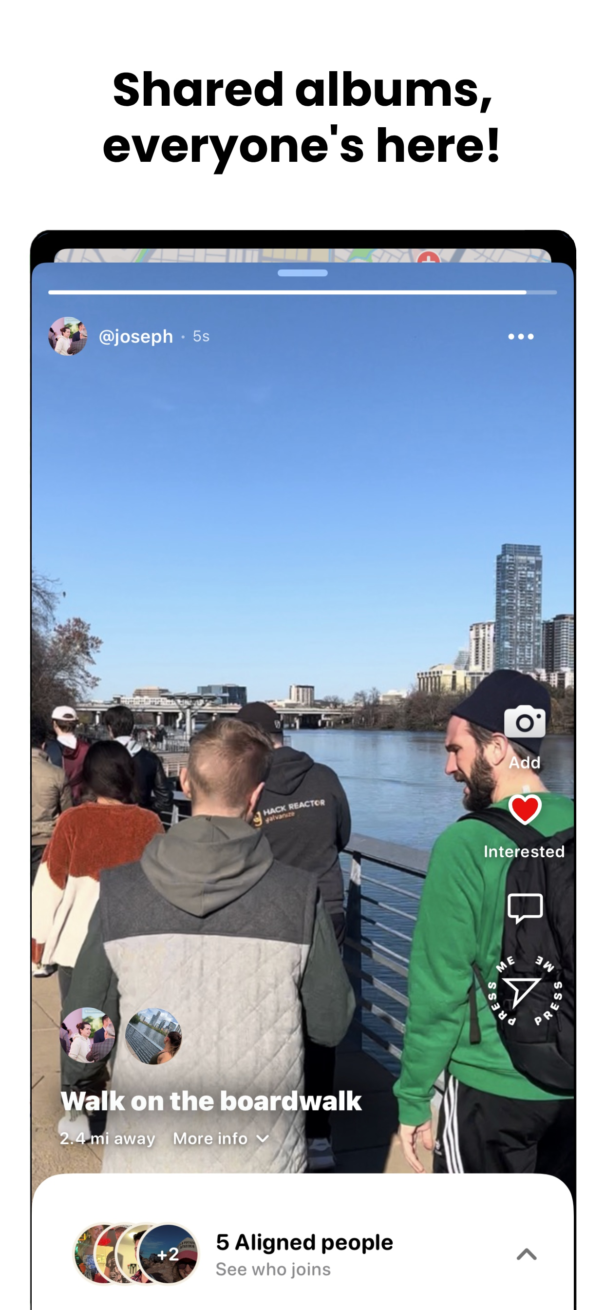 Align: In-Person Friends App screenshot 4