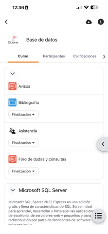 Campus ISAM screenshot
