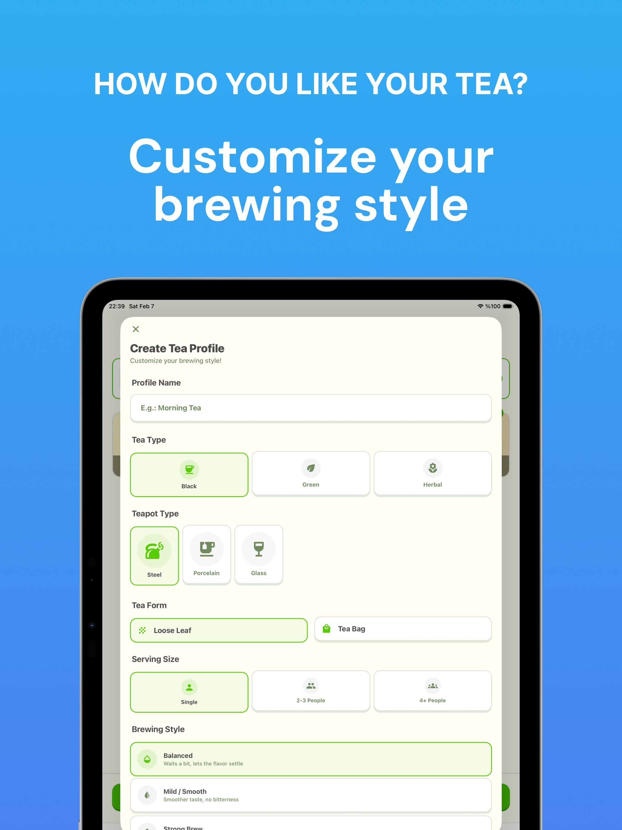 Demly: Tea Reminder & Timer