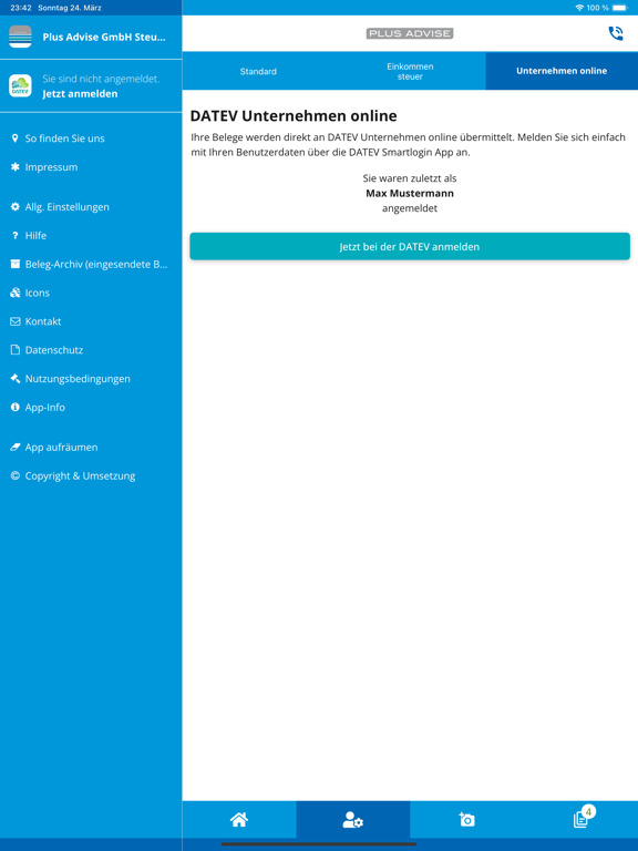 Screenshot #6 pour Plus Advise Steuerberatung