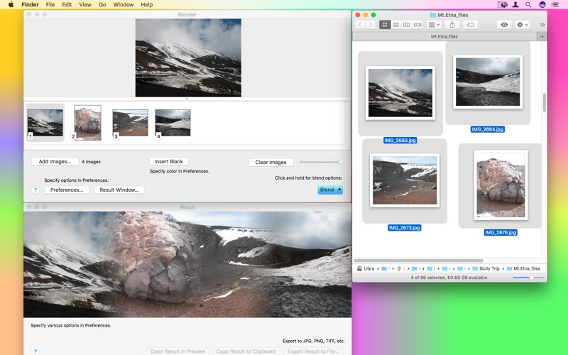 Screenshot #2 pour PhotosBlender - Image Blending
